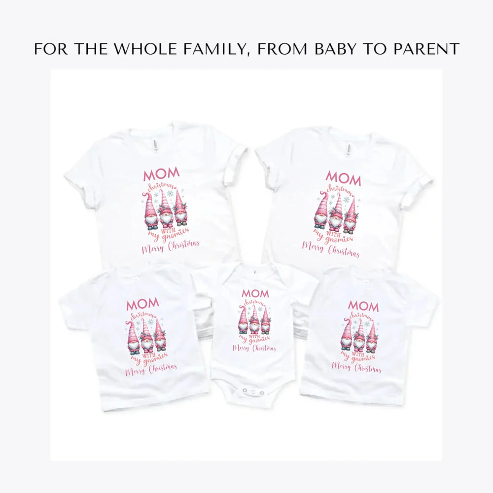 Pink-Christmas-custom-t-shirts-adult-youth-toddler-baby-sizes-artfulane