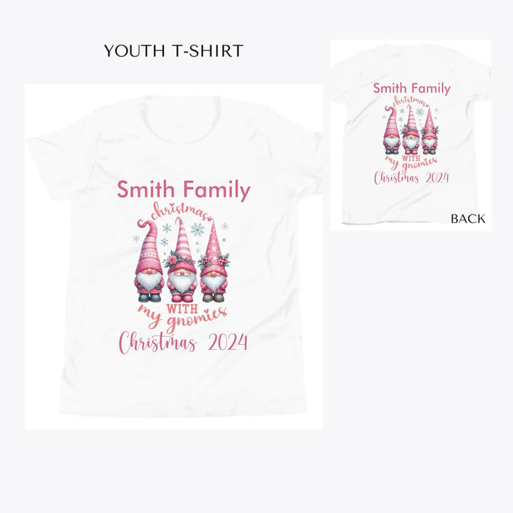 Pink-Christmas-custom-youth-t-shirt-artfulane