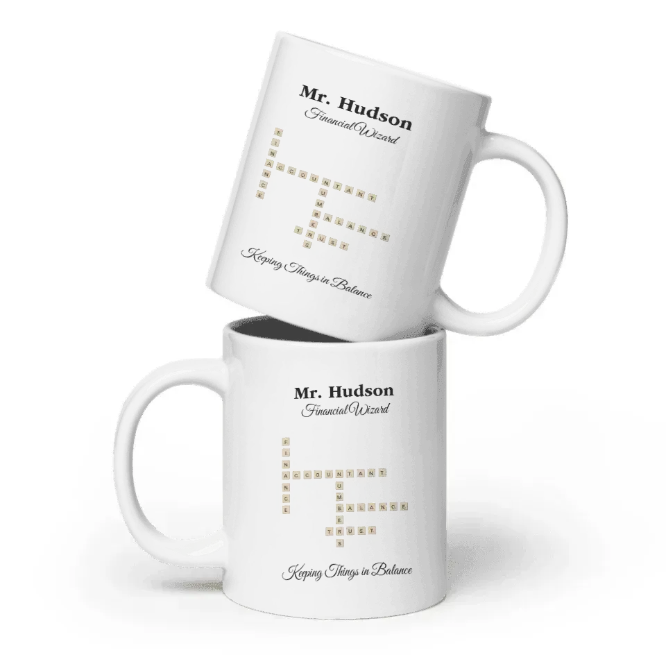 Custom Professions Word Tile Mug - ARTFULANE