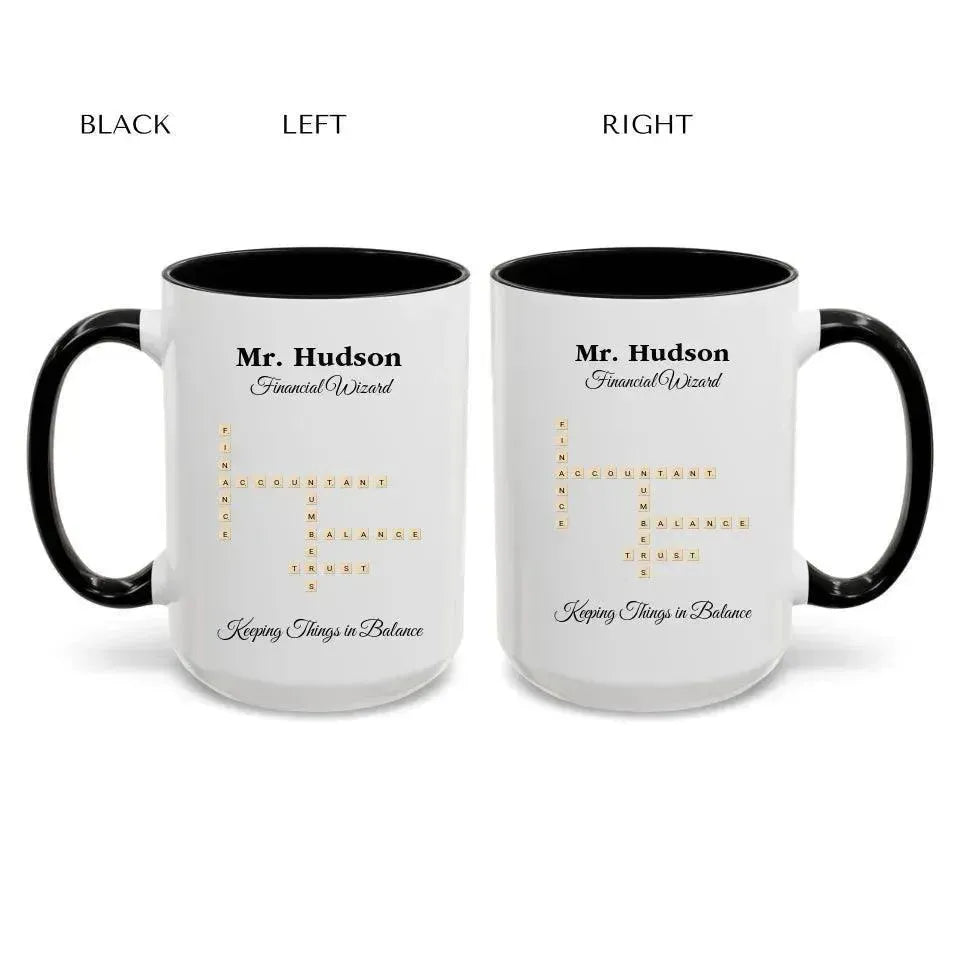 Custom Professions Word Tile Mug - ARTFULANE