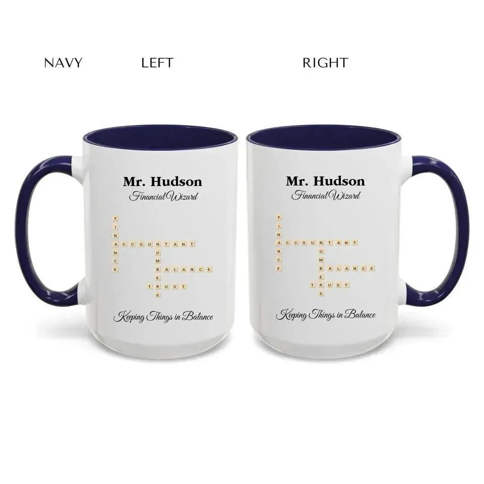 Custom Professions Word Tile Mug - ARTFULANE