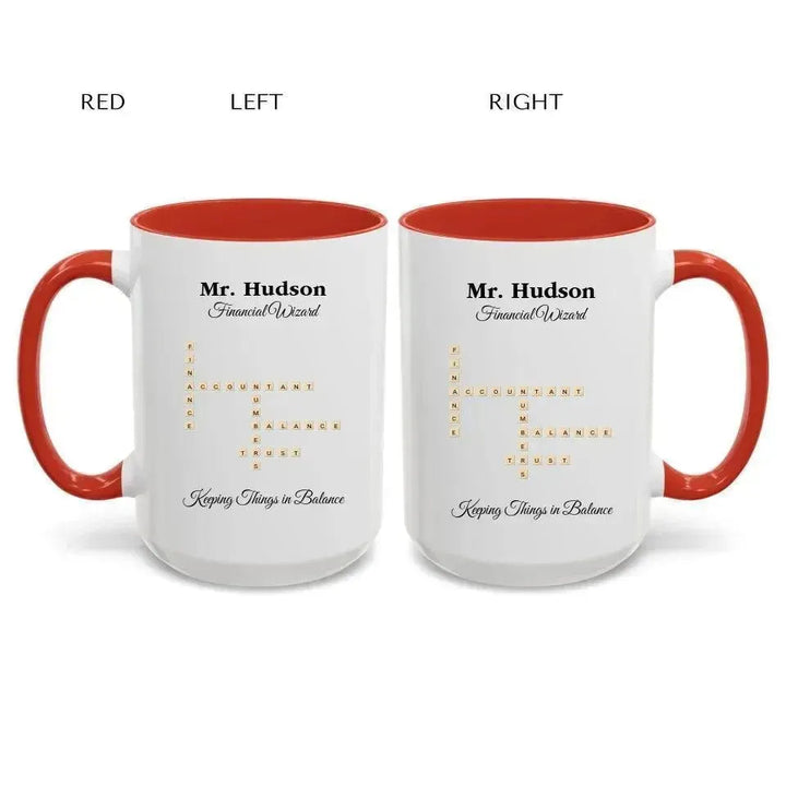 Custom Professions Word Tile Mug - ARTFULANE