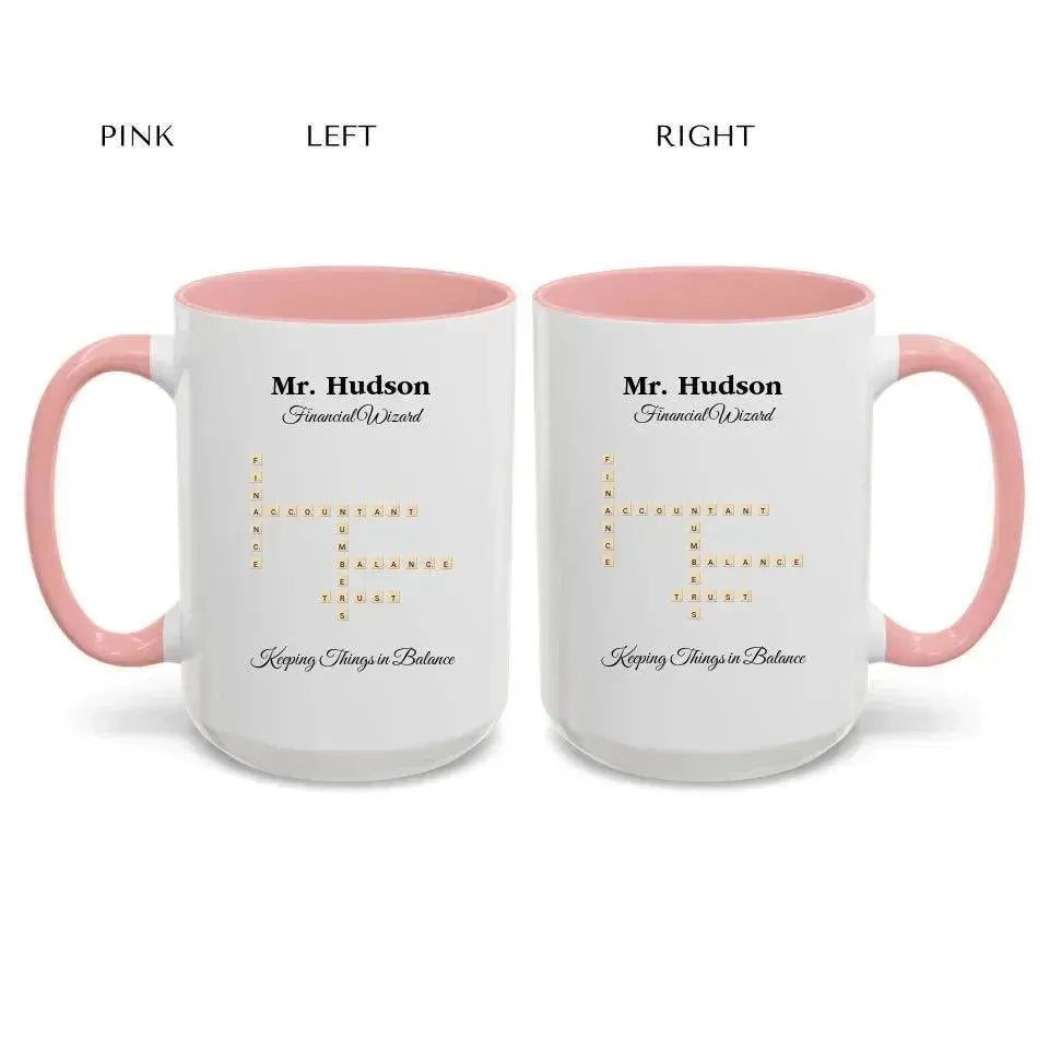 Custom Professions Word Tile Mug - ARTFULANE