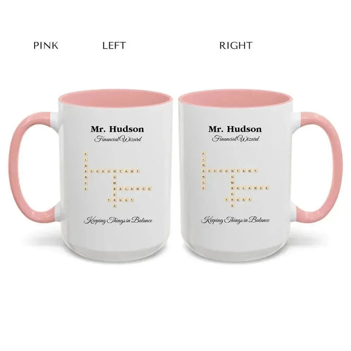 Custom Professions Word Tile Mug - ARTFULANE