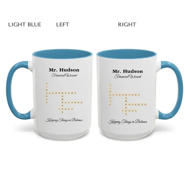 Custom Professions Word Tile Mug - ARTFULANE
