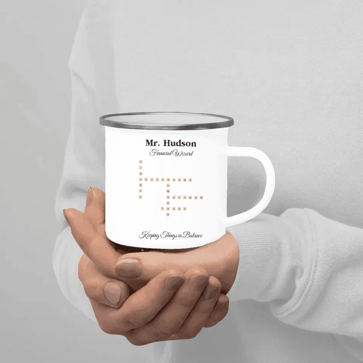 Custom Professions Word Tile Mug - ARTFULANE