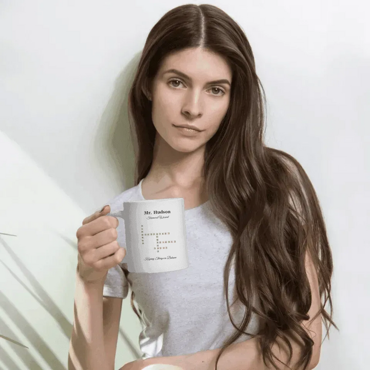 Custom Professions Word Tile Mug - ARTFULANE