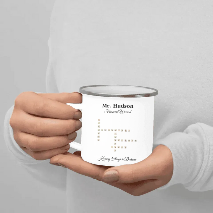 Custom Professions Word Tile Mug - ARTFULANE