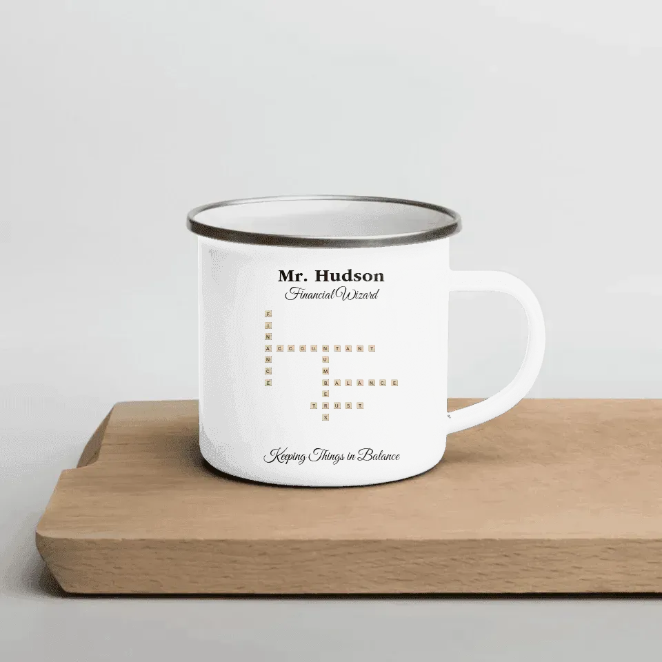 Custom Professions Word Tile Mug - ARTFULANE