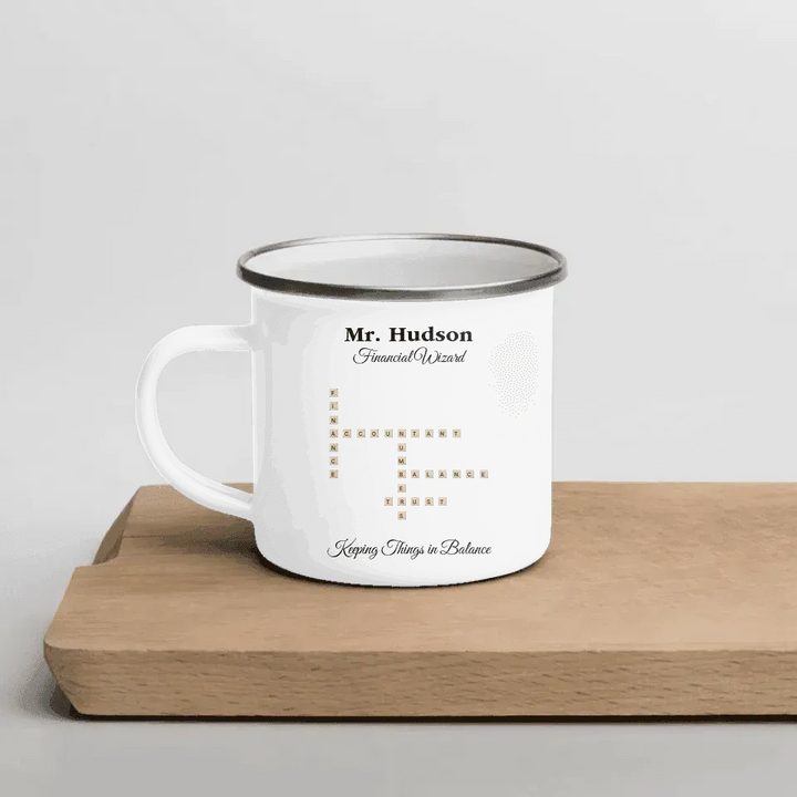 Custom Professions Word Tile Mug - ARTFULANE
