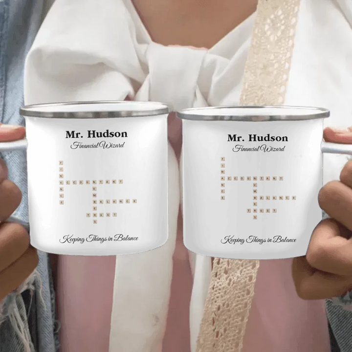 Custom Professions Word Tile Mug - ARTFULANE