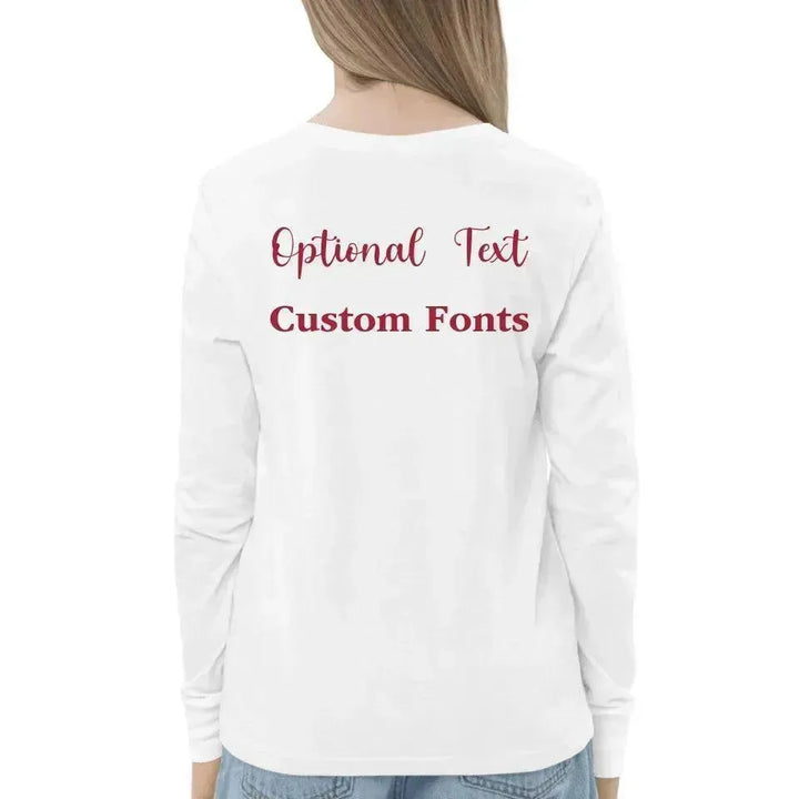 Custom Quirky Whimsical Christmas Long Sleeve T-Shirt - ARTFULANE