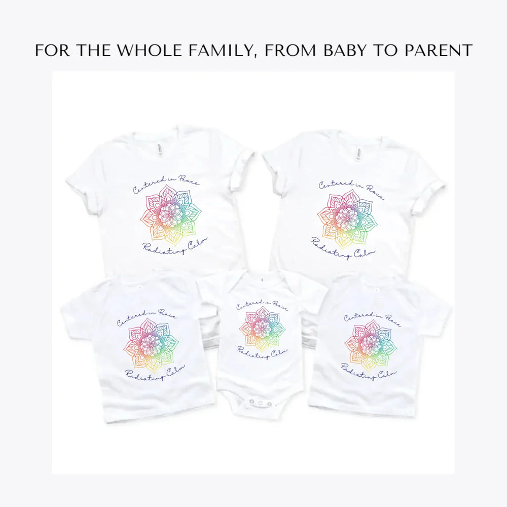 Rainbow-and-Gold-Mandala-custom-t-shirts-adult-youth-toddler-baby-sizes-artfulane