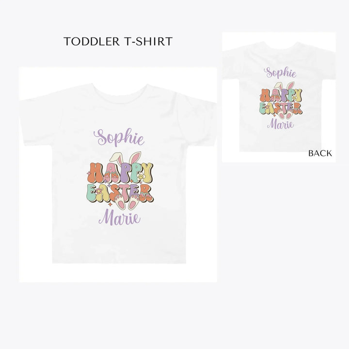 Retro-Easter-toddler-custom-t-shirt-artfulane