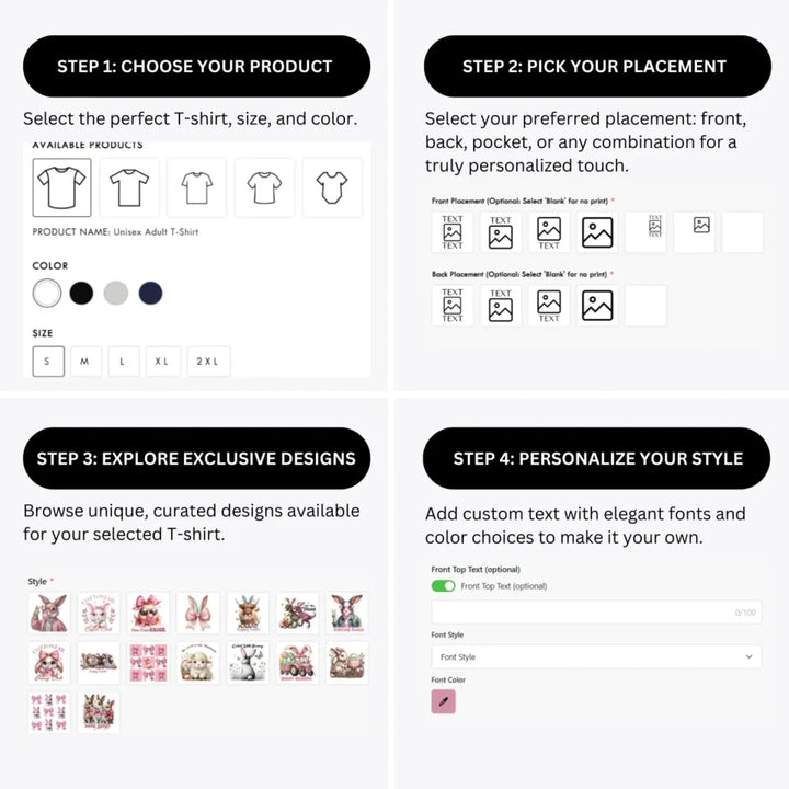 how-to-design-custom-Retro-Easter-t-shirt-personalization-options-artfulane