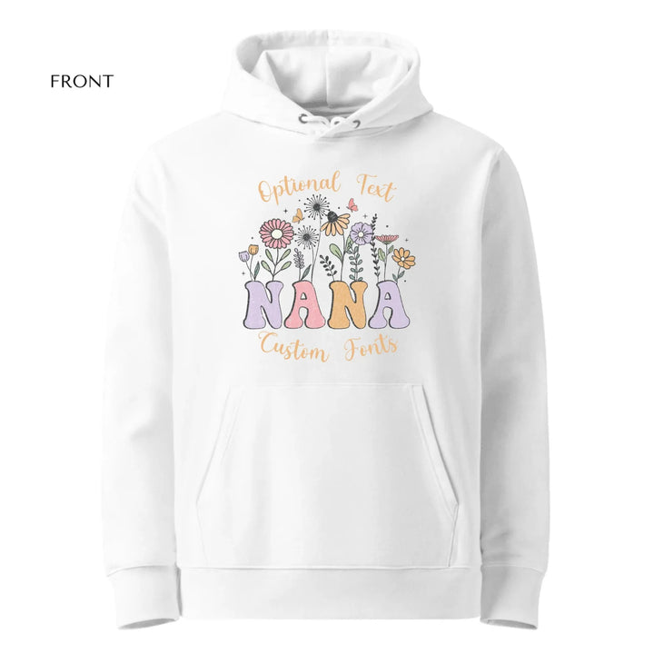 Custom Retro Mom & Grandma Flowers Sweatshirt & Hoodie - ART-SWH246