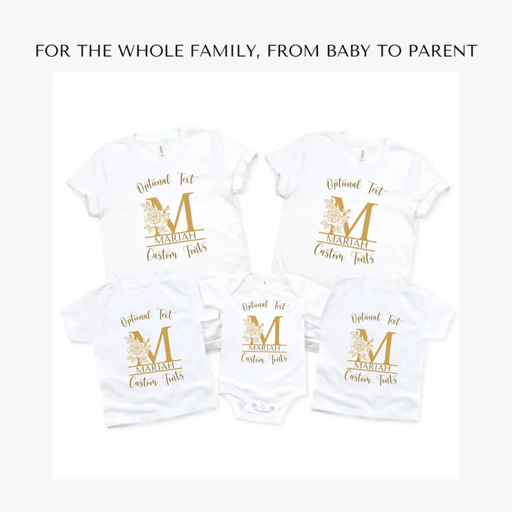 Rose-Split-Letter-Monogram-custom-t-shirts-adult-youth-toddler-baby-sizes-artfulane