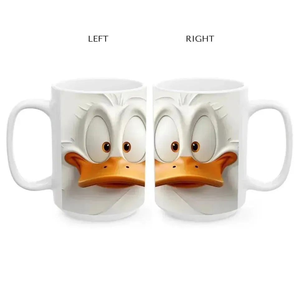 Custom Sarcastic Duck Face 3D Mug - ARTFULANE