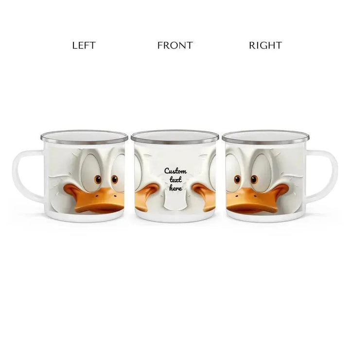 Custom Sarcastic Duck Face 3D Mug - ARTFULANE