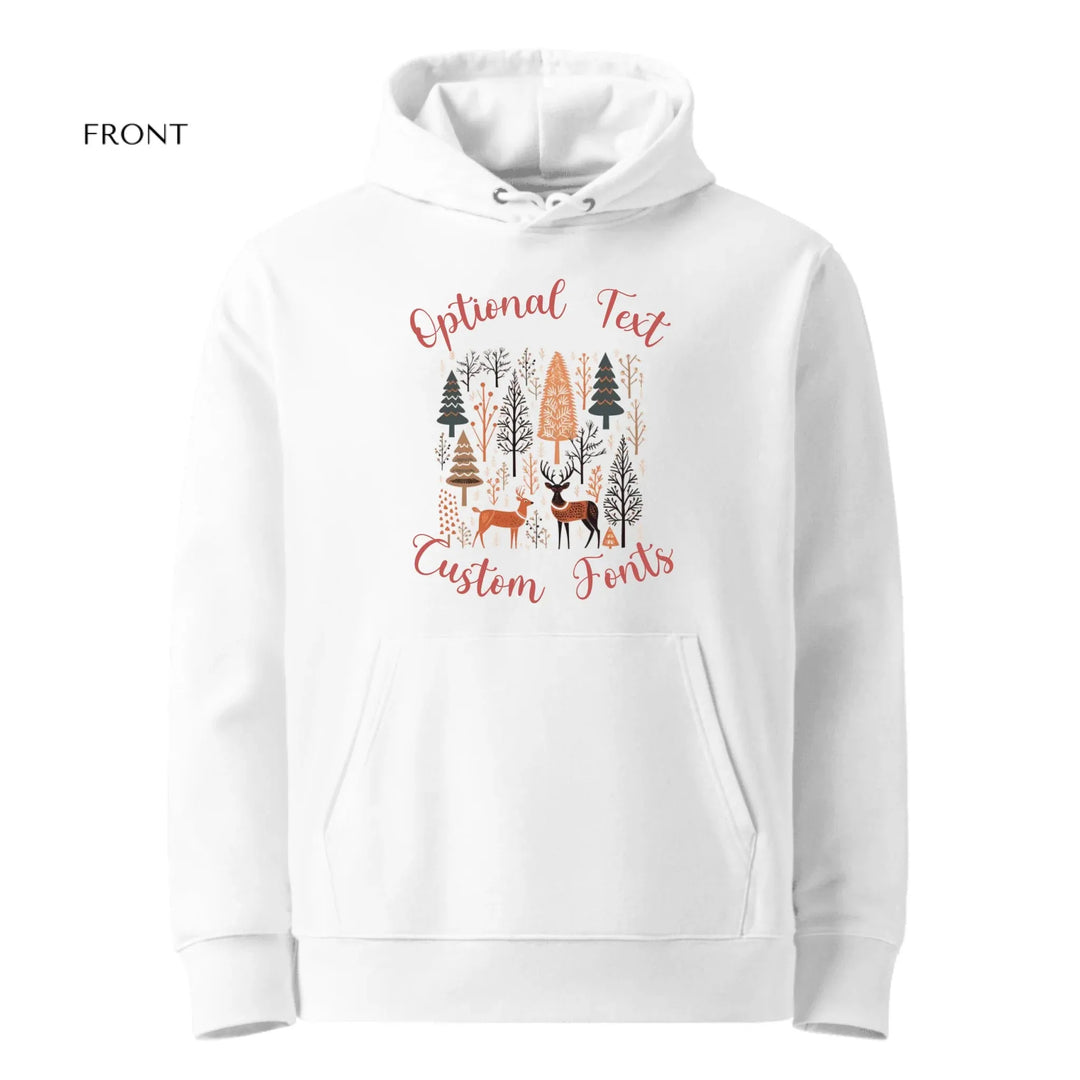 Custom Scandinavian Folk Art Winter Sweatshirt & Hoodie - ART-SWH205