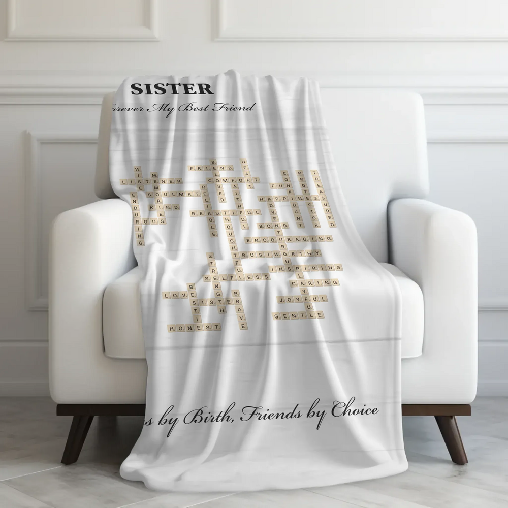Velveteen Blanket On Couch