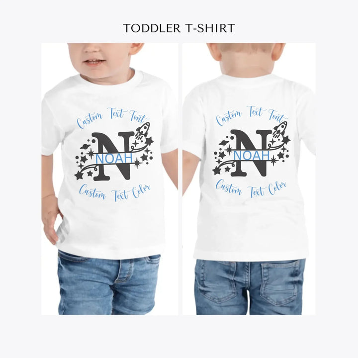 Space-Rocket-Monogram-personalized-toddler-t-shirt-artfulane