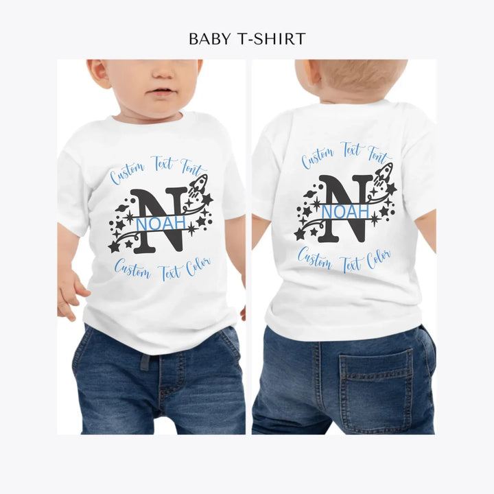 Space-Rocket-Monogram-personalized-baby-t-shirt-artfulane