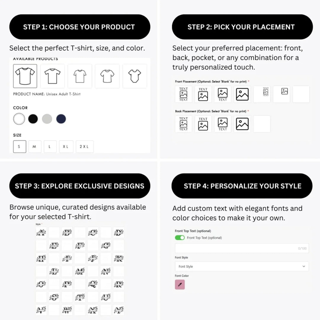 how-to-design-custom-Space-Rocket-Monogram-t-shirt-personalization-options-artfulane