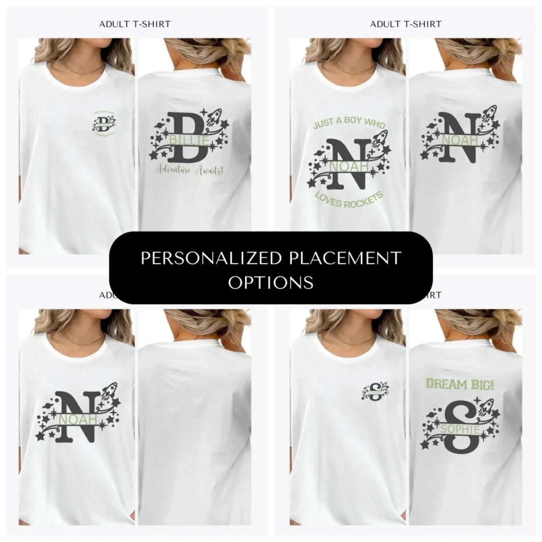 Space-Rocket-Monogram-custom-adult-t-shirt-design-placement-front-back-pocket-artfulane