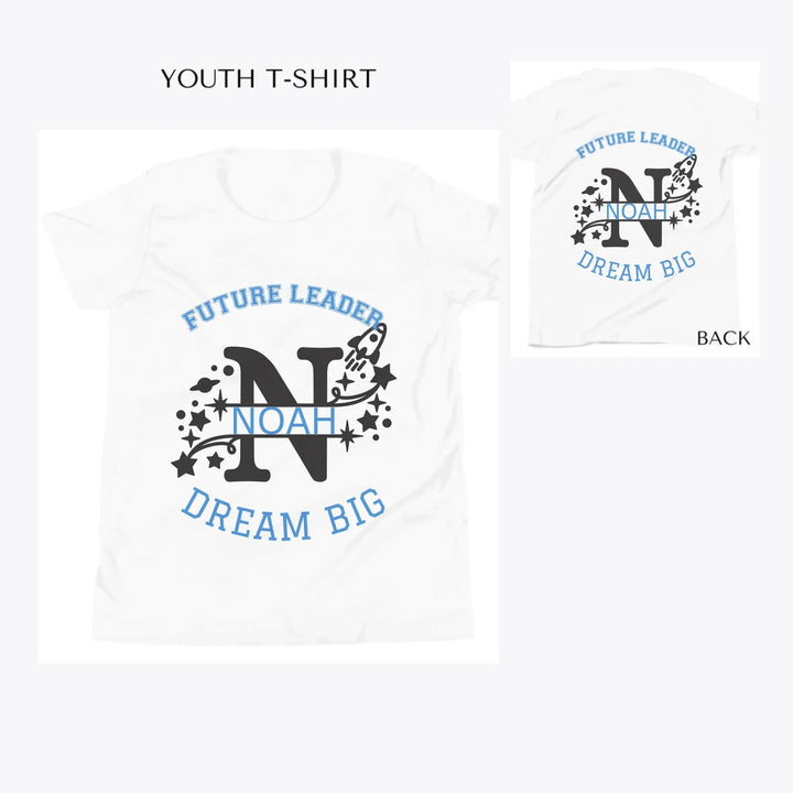Space-Rocket-Monogram-custom-youth-t-shirt-artfulane