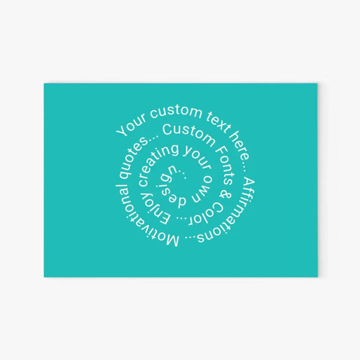 Custom Spiral Text Kitchen Accessories - ART-KAC254.3
