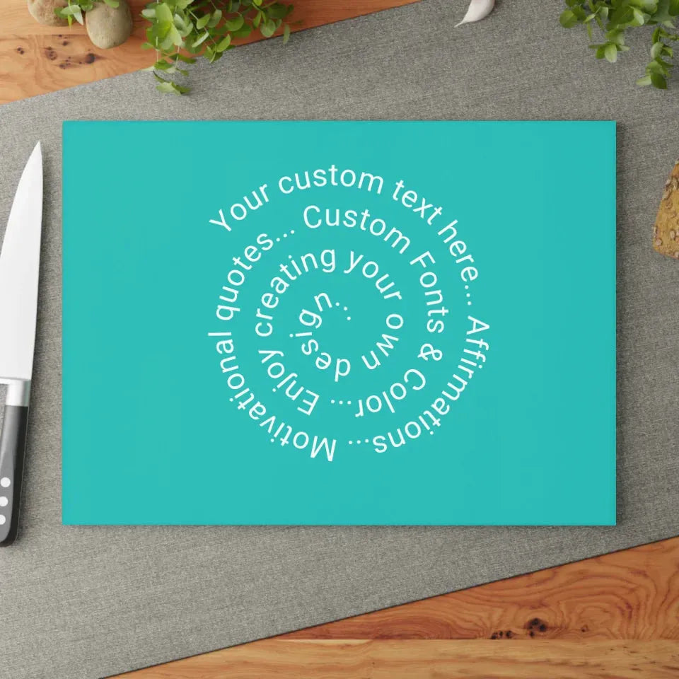 glass cutting board Context flat