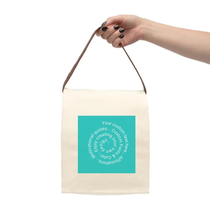 CANVAS LUNCH BAG Context 1