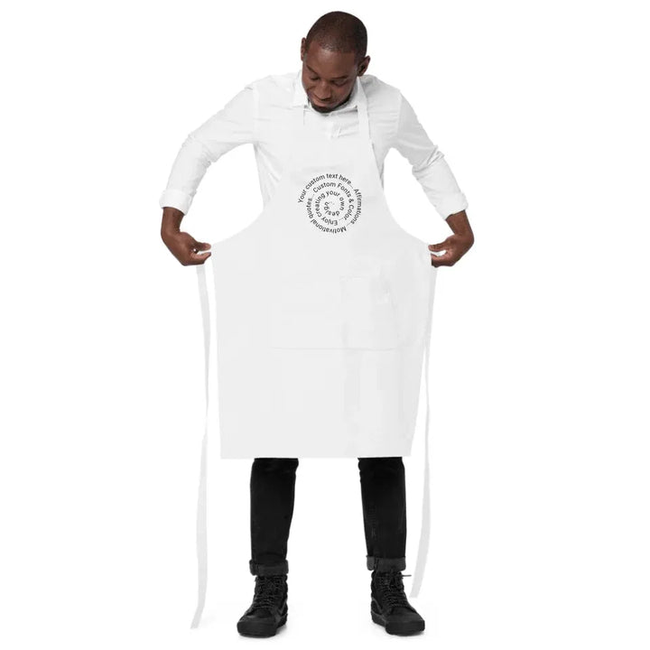 Custom Spiral Text Kitchen Linens - ART-KLN254.3