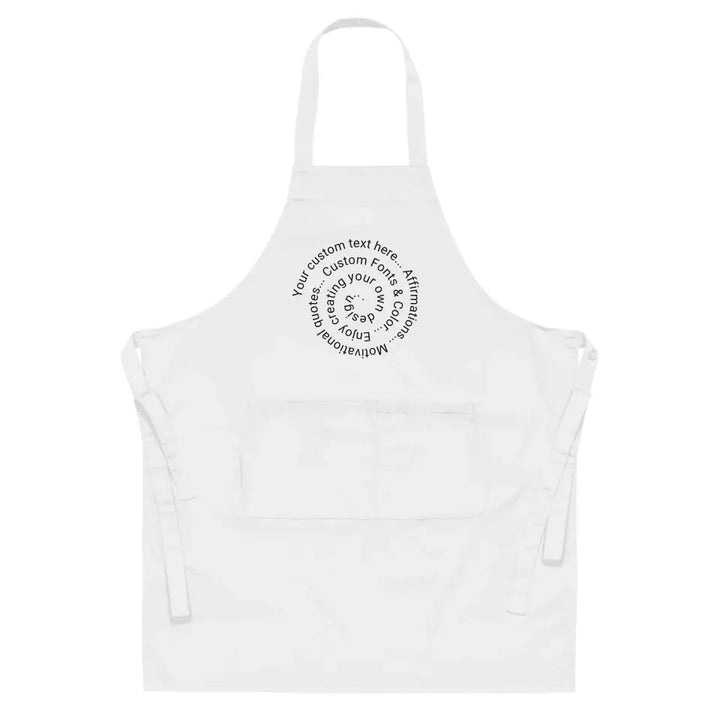 Custom Spiral Text Kitchen Linens - ART-KLN254.3