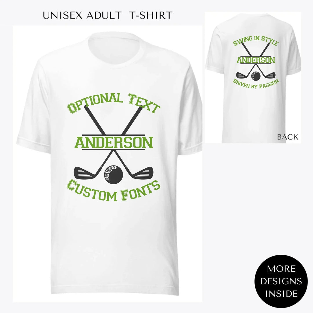 Golf-Monogram-custom-men-unisex-adult-t-shirt-artfulane