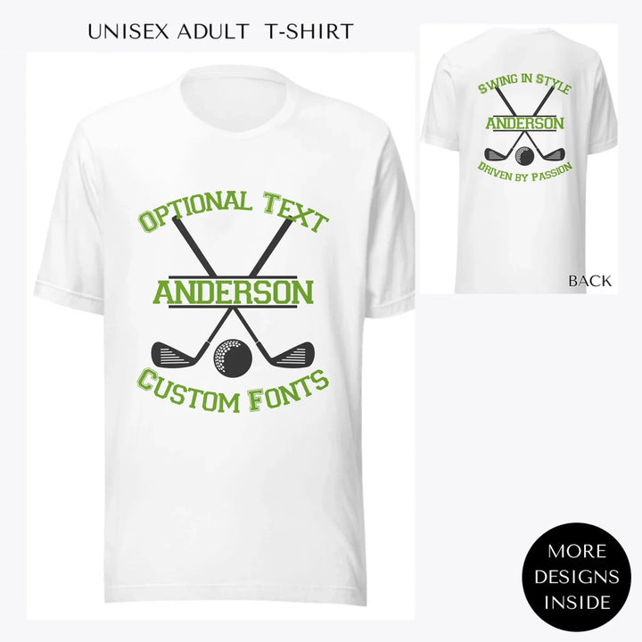 Golf-Monogram-custom-men-unisex-adult-t-shirt-artfulane