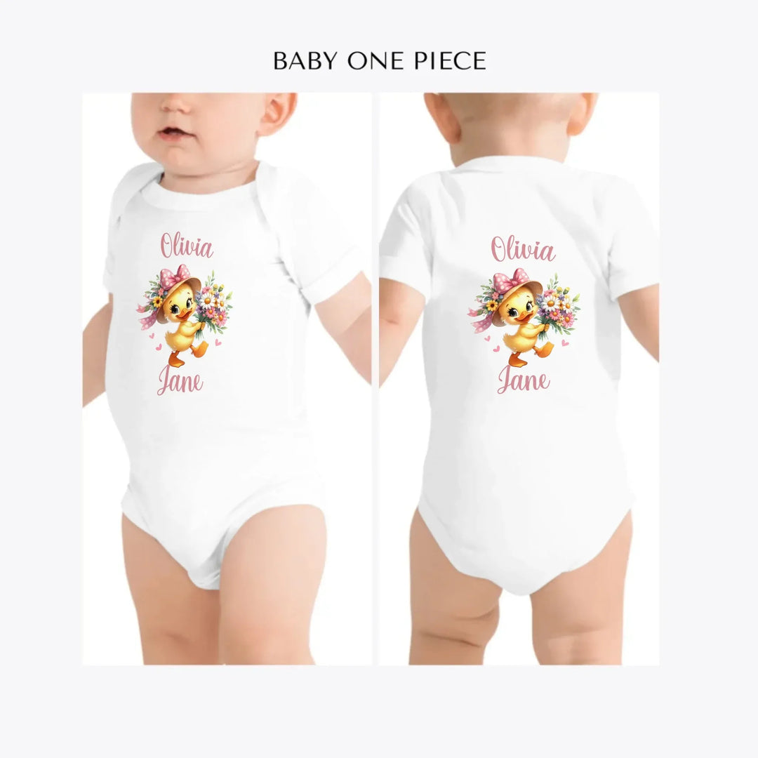 Spring-Ducks-custom-baby-one-piece-artfulane