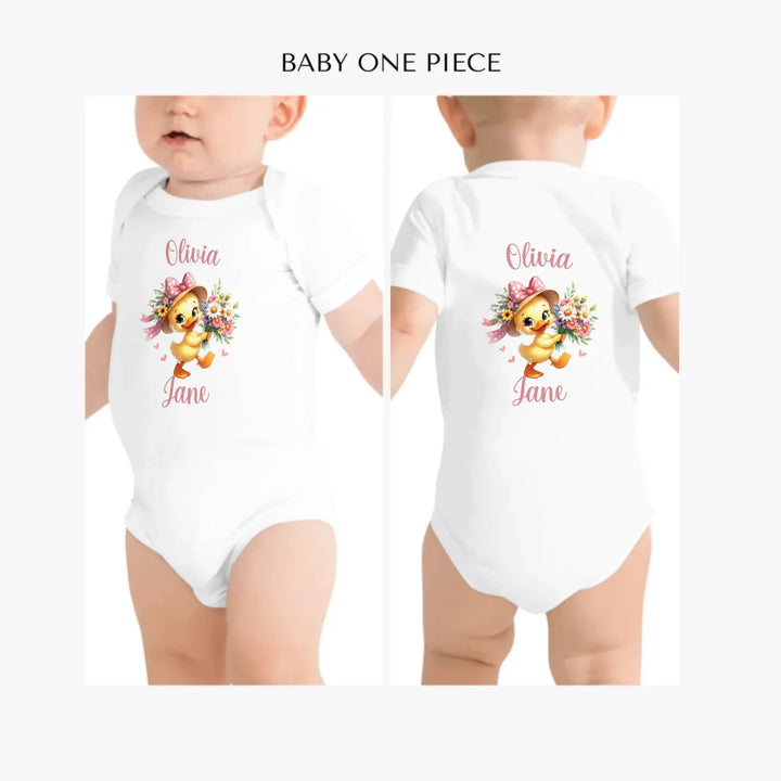 Spring-Ducks-custom-baby-one-piece-artfulane