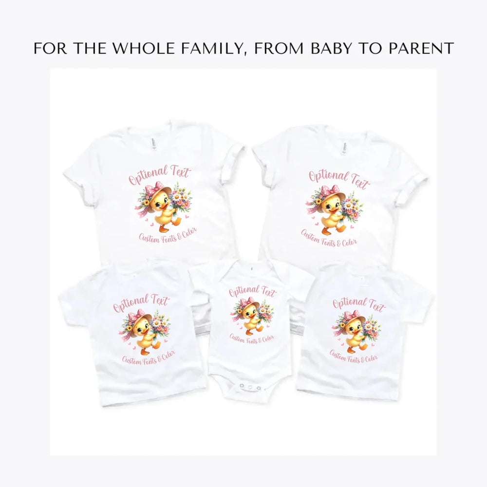 Spring-Ducks-custom-t-shirts-adult-youth-toddler-baby-sizes-artfulane