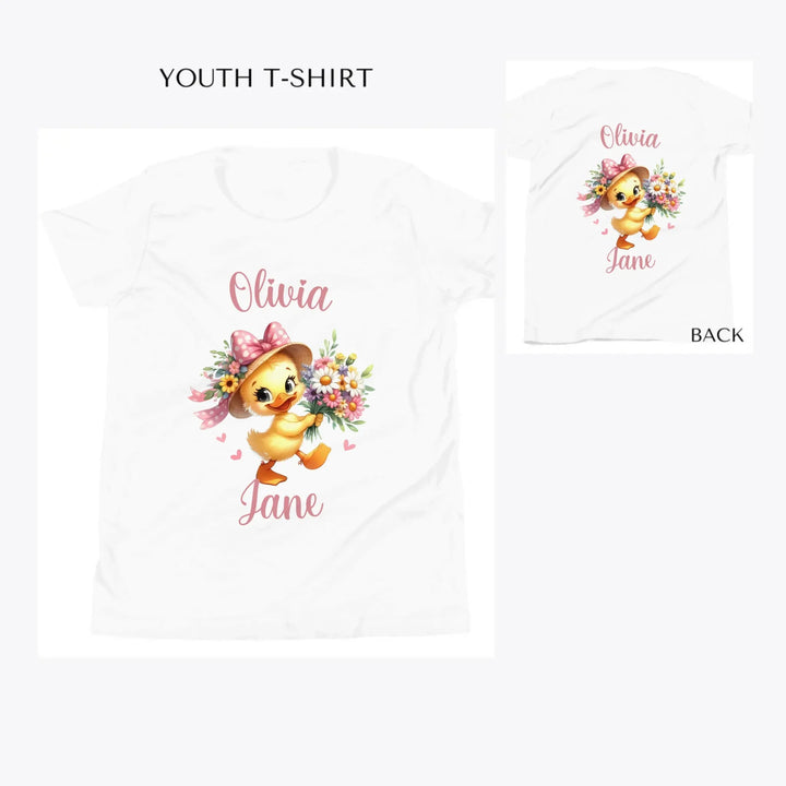 Spring-Ducks-custom-youth-t-shirt-artfulane