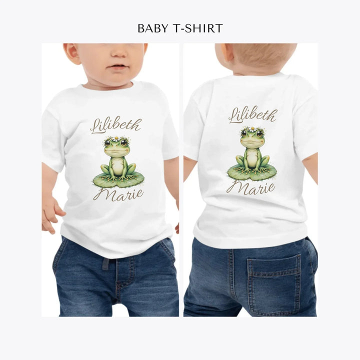 Spring-Frog-personalized-baby-t-shirt-artfulane