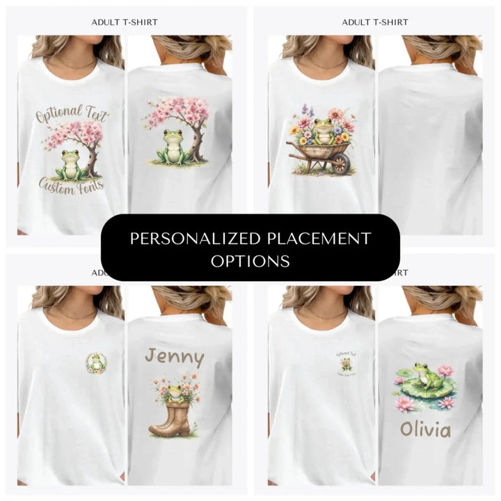 Spring-Frog-custom-adult-t-shirt-design-placement-front-back-pocket-artfulane
