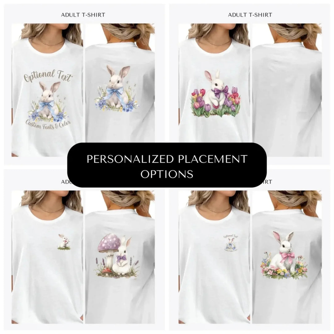 Spring-Garden-Bunny-custom-adult-t-shirt-design-placement-front-back-pocket-artfulane