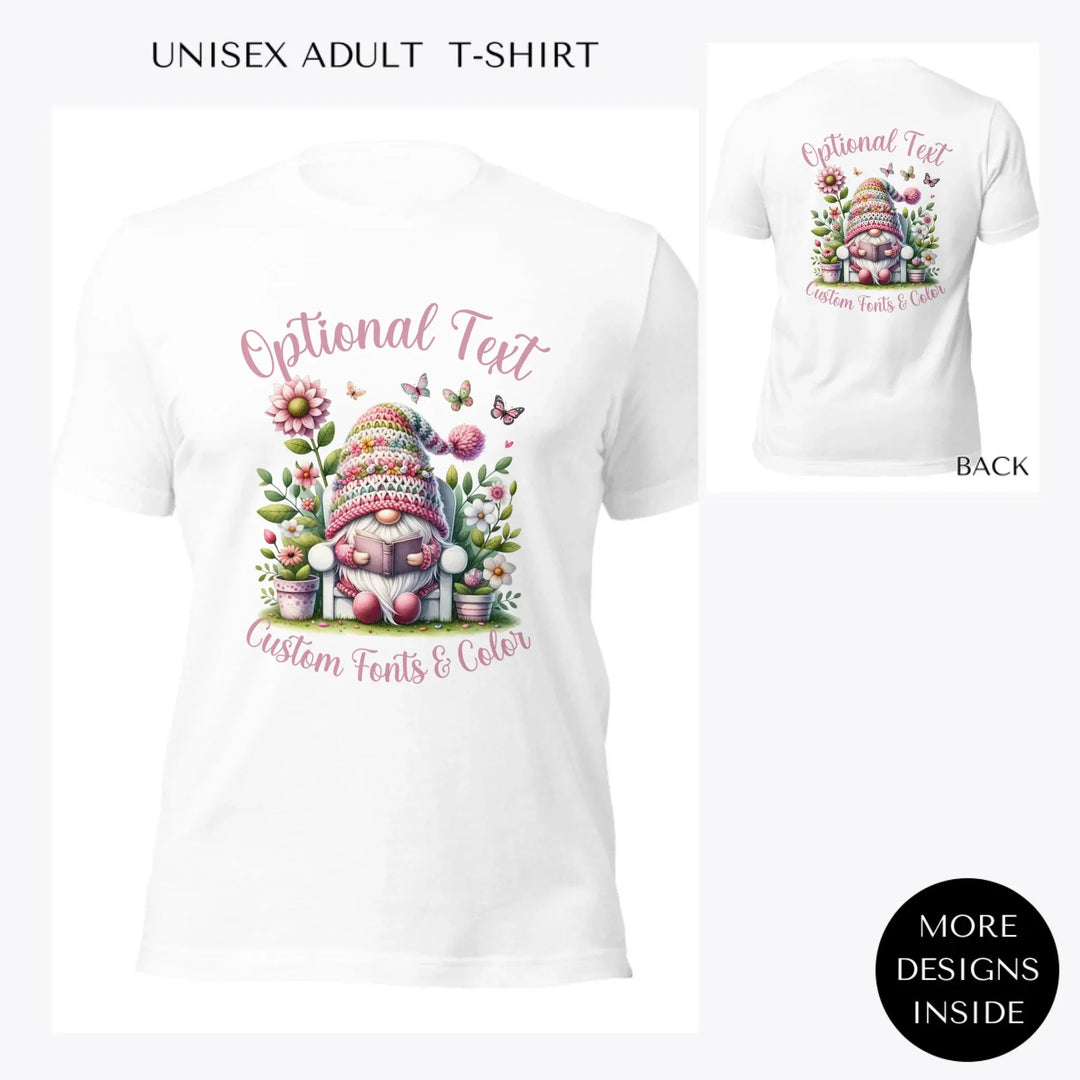 Spring-Gnome-custom-women-unisex-adult-t-shirt-artfulane
