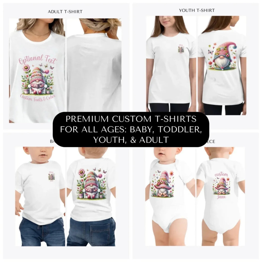 Spring-Gnome-premium-custom-t-shirts-all-ages-artfulane