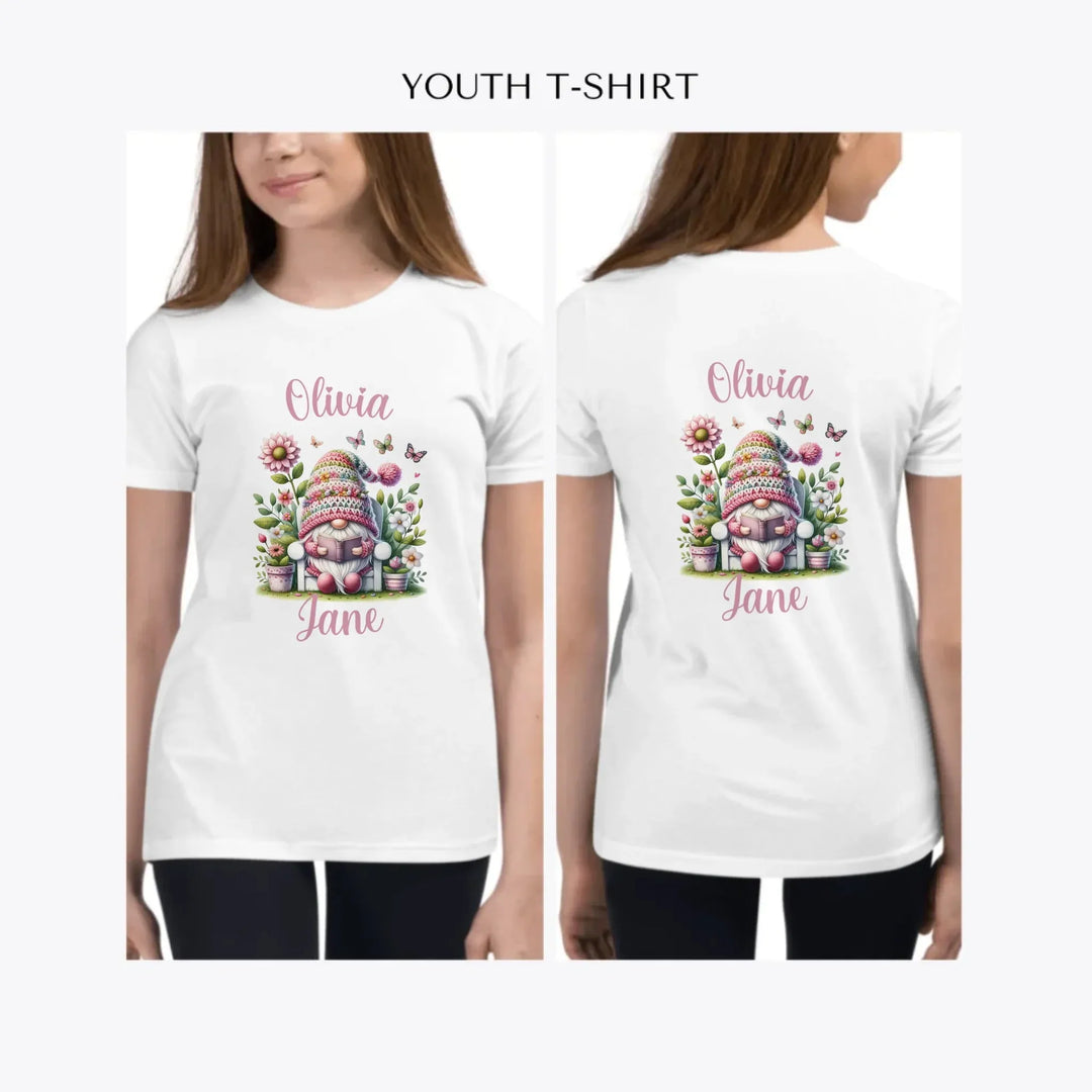 Spring-Gnome-custom-youth-girl-t-shirt-artfulane