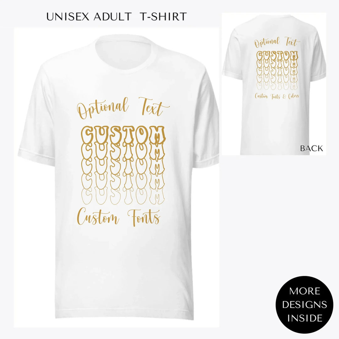 Stacked-Retro-Text-custom-men-unisex-adult-t-shirt-artfulane