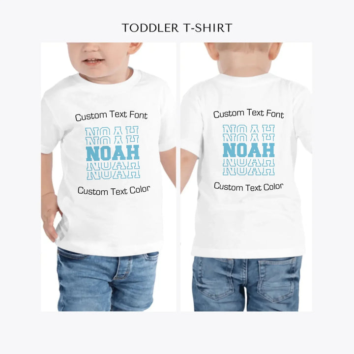 Stacked-Sport-Varsity-Text-personalized-toddler-t-shirt-artfulane