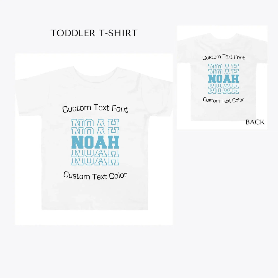 Stacked-Sport-Varsity-Text-toddler-custom-t-shirt-artfulane